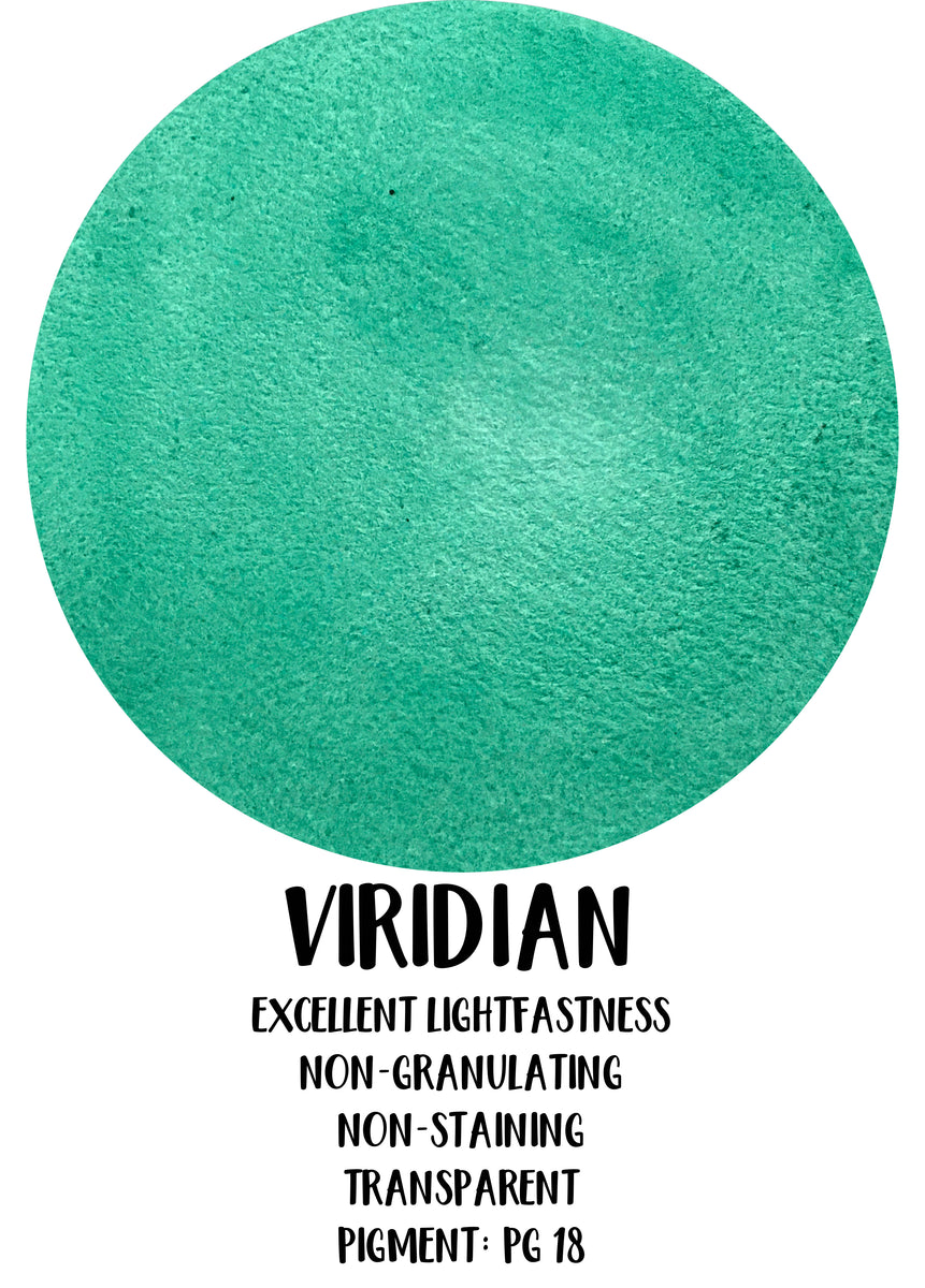 viridian green color