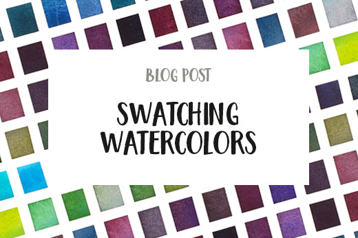 Swatching Watercolors