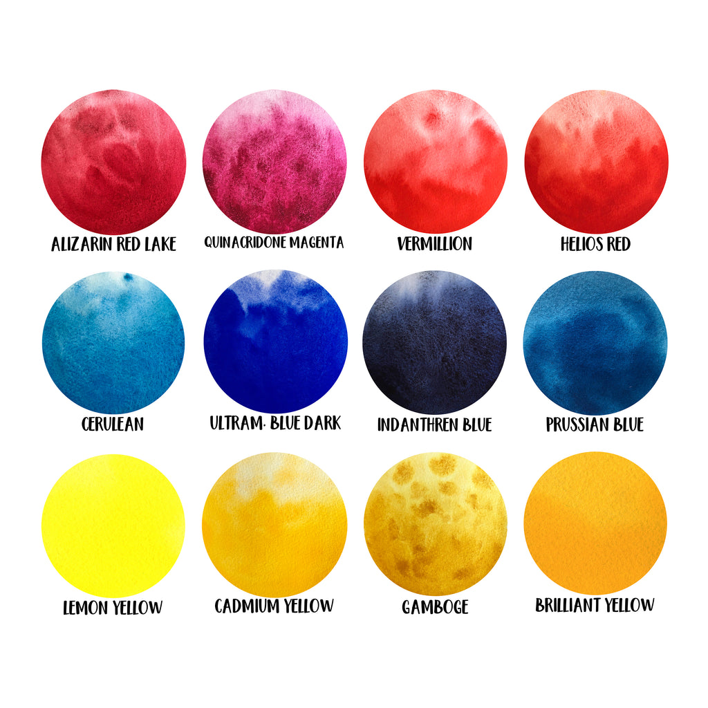 Split Primary Colors Set - 12 Colors – poemsaboutyou